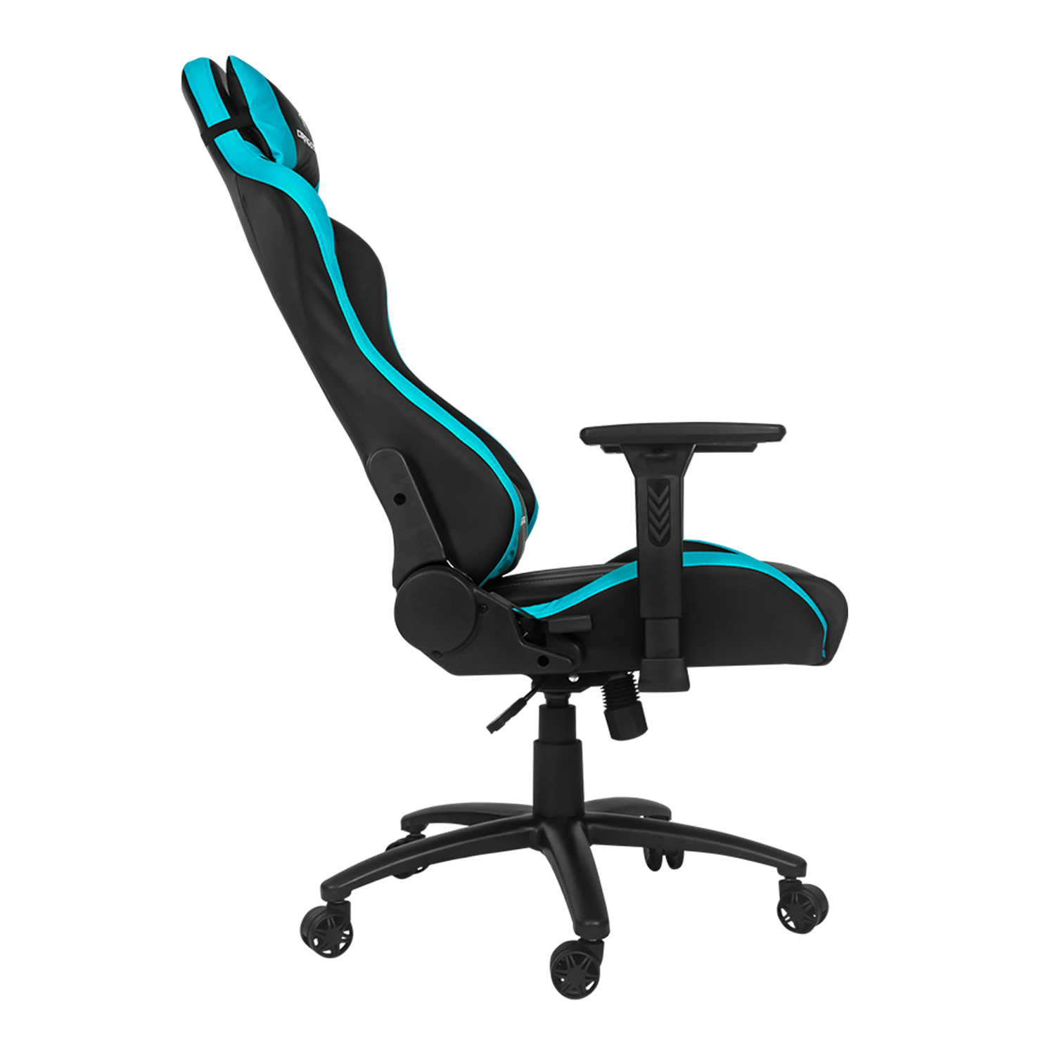 Silla Gamer Dragster GT 400 Sky Blue Ajustable Apoyabrazo 3D-2