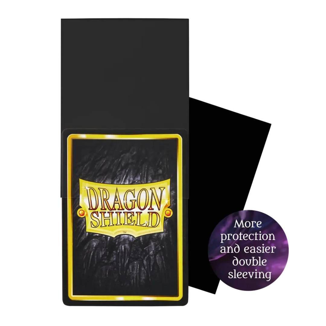 Dragon Shield Perfect Fit Standard Thick Inner Sleeves,Black-2