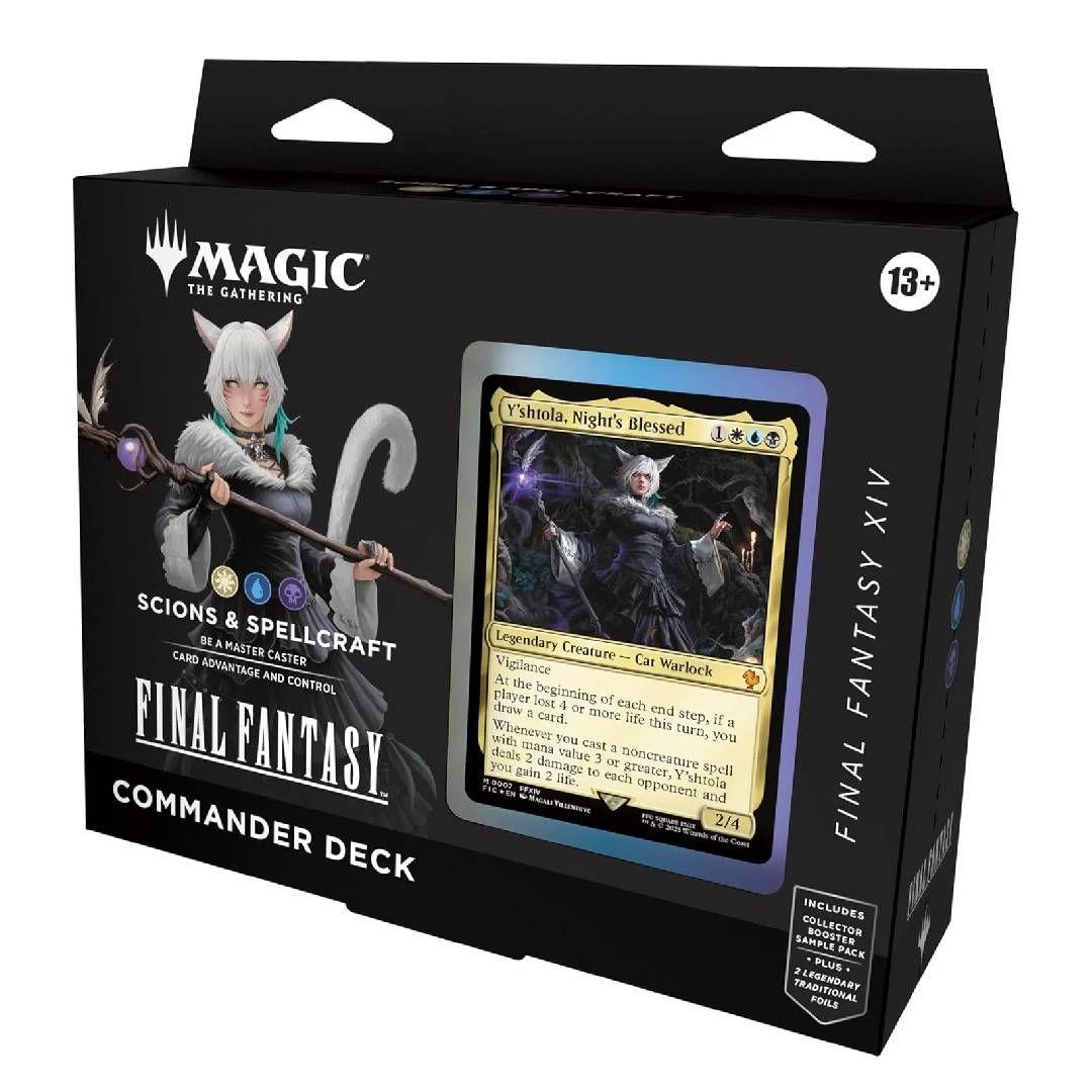 Pack X4 MTG: Final Fantasy: Commander Deck, Ingles-2