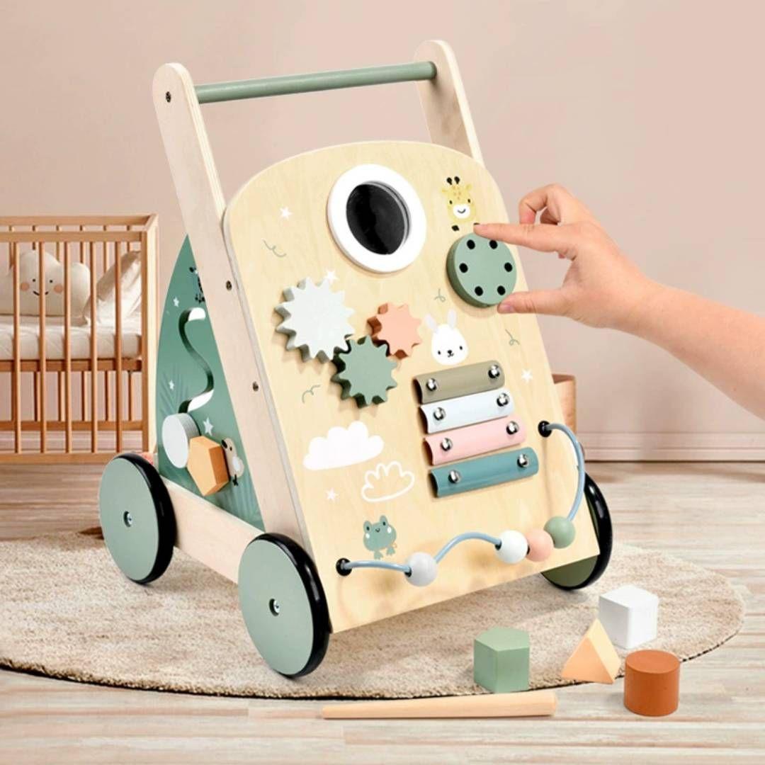 Andador Correpasillos de Madera Montessori Bebe Didactico-2