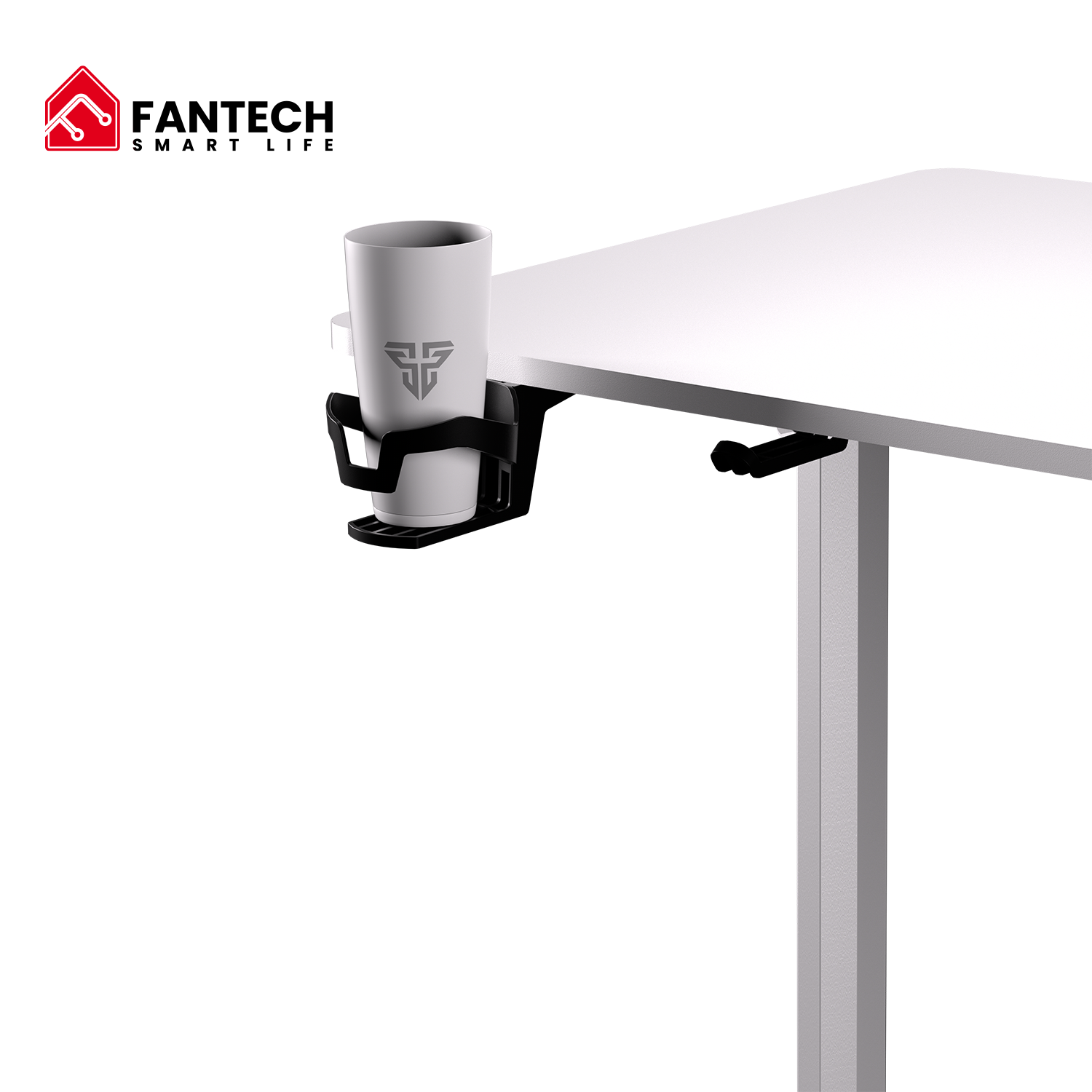 Escritorio Home Office Fantech Ws311 Blanco Eléctrico-2