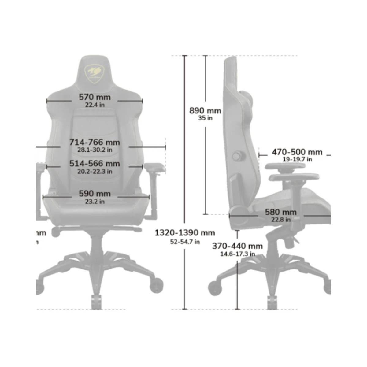 Silla Cougar Armor Evo Edicion Luffy Black-3