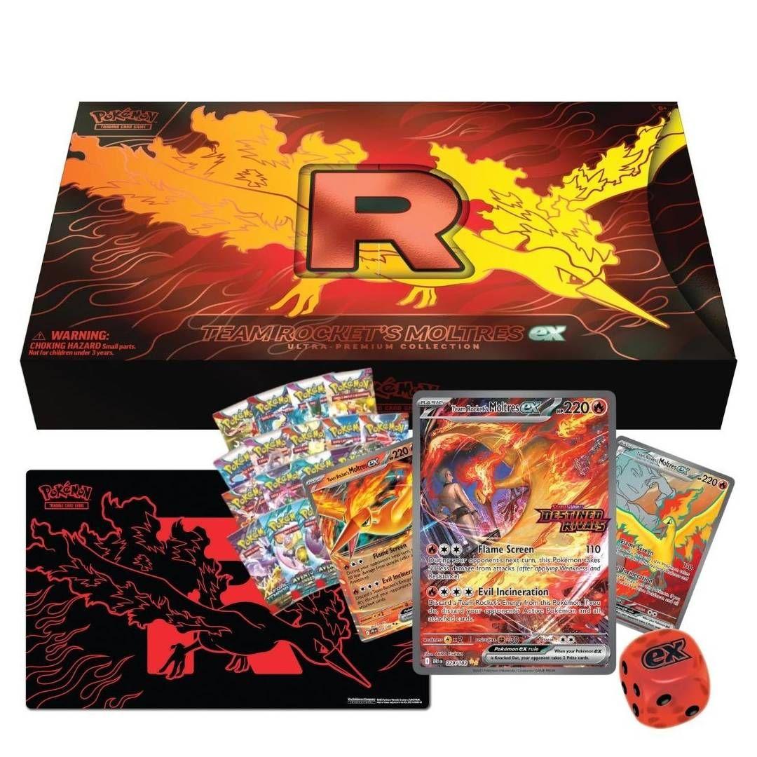 Pokemon Team Rocket's Moltres ex Ultra Premium Collection EN-2