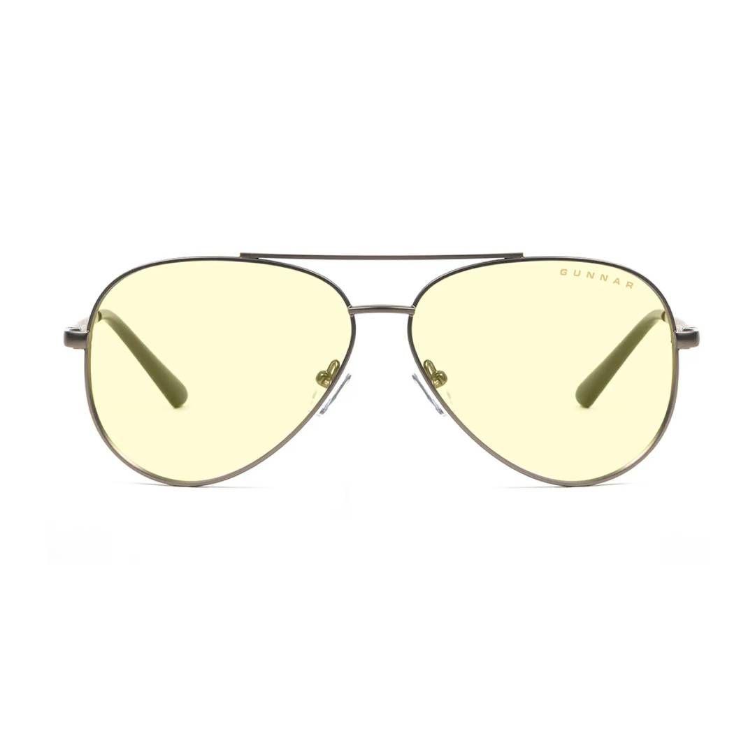 Lentes Gamer Gunnar Maverick Gunmetal Amber-1