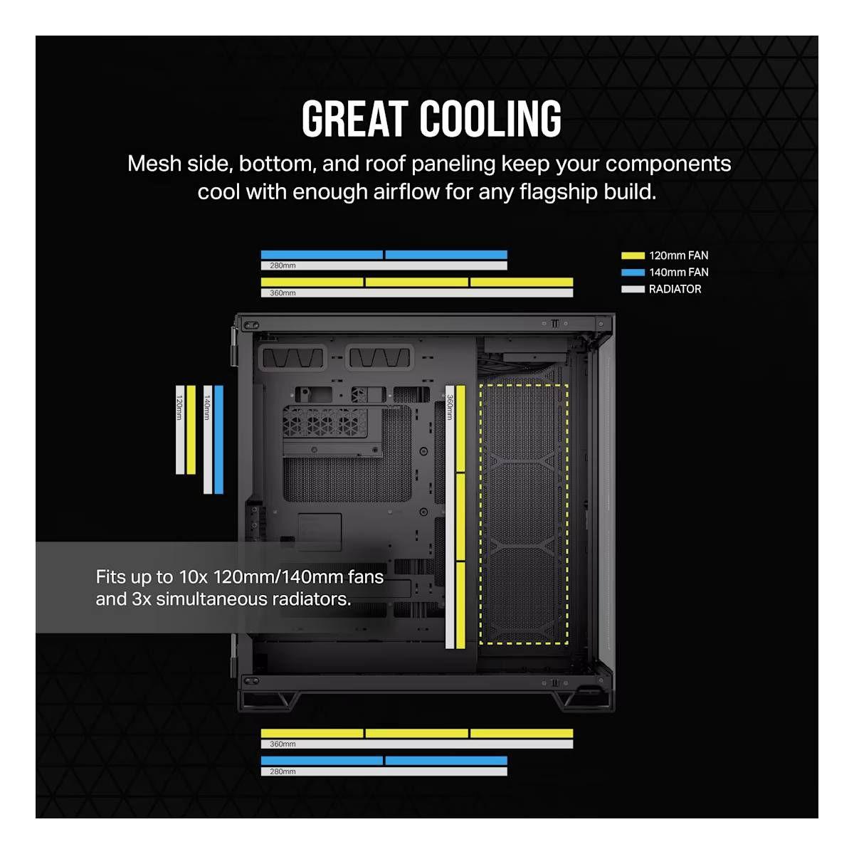 Gabinete Corsair 6500X - Negro-3