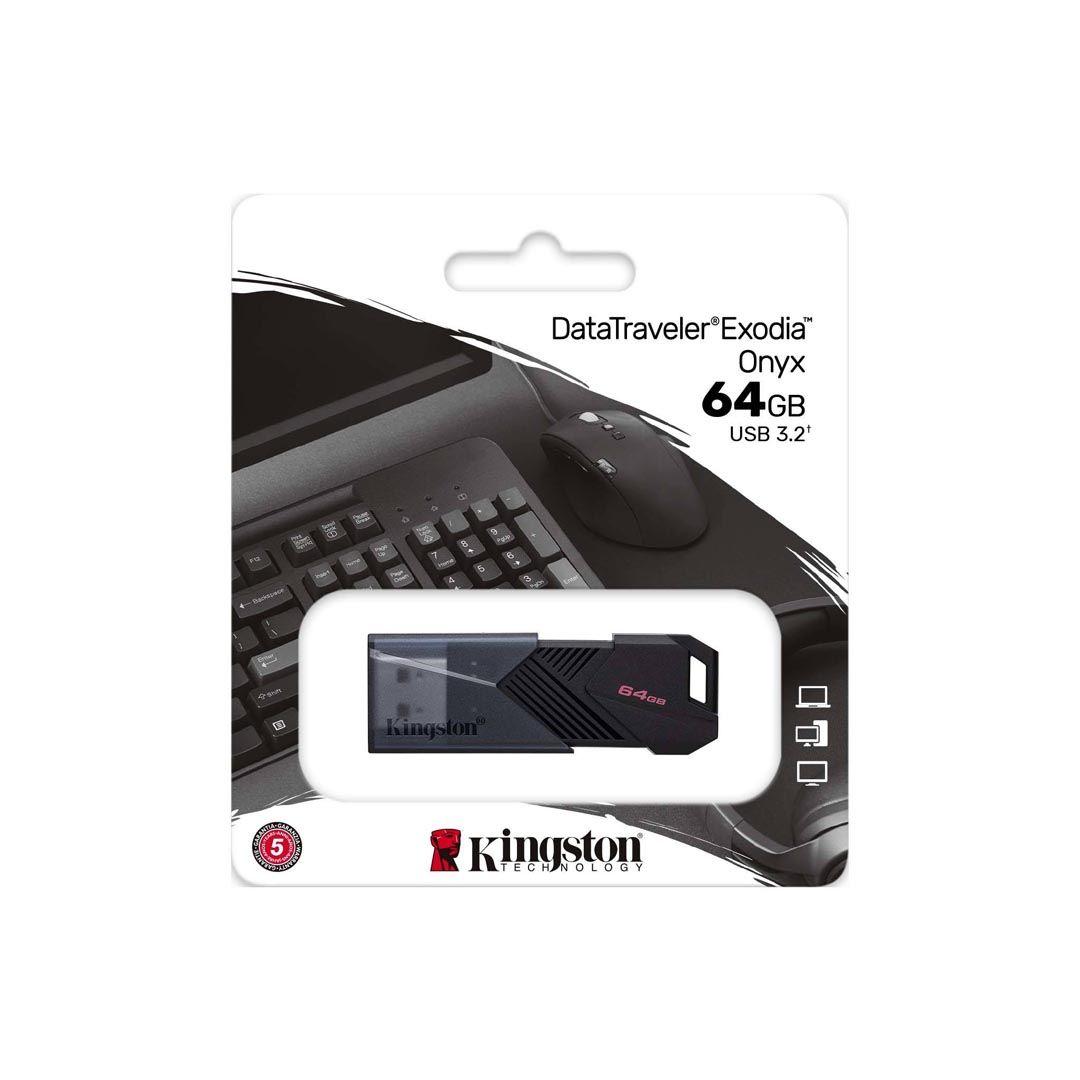 Pendrive Kingston DataTraveler Exodia Onyx Thumb Drive 64GB-3