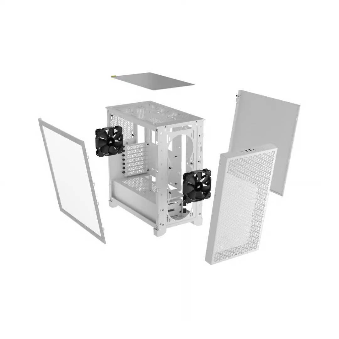 Gabinete Corsair 3000D AIRFLOW - Blanco-4