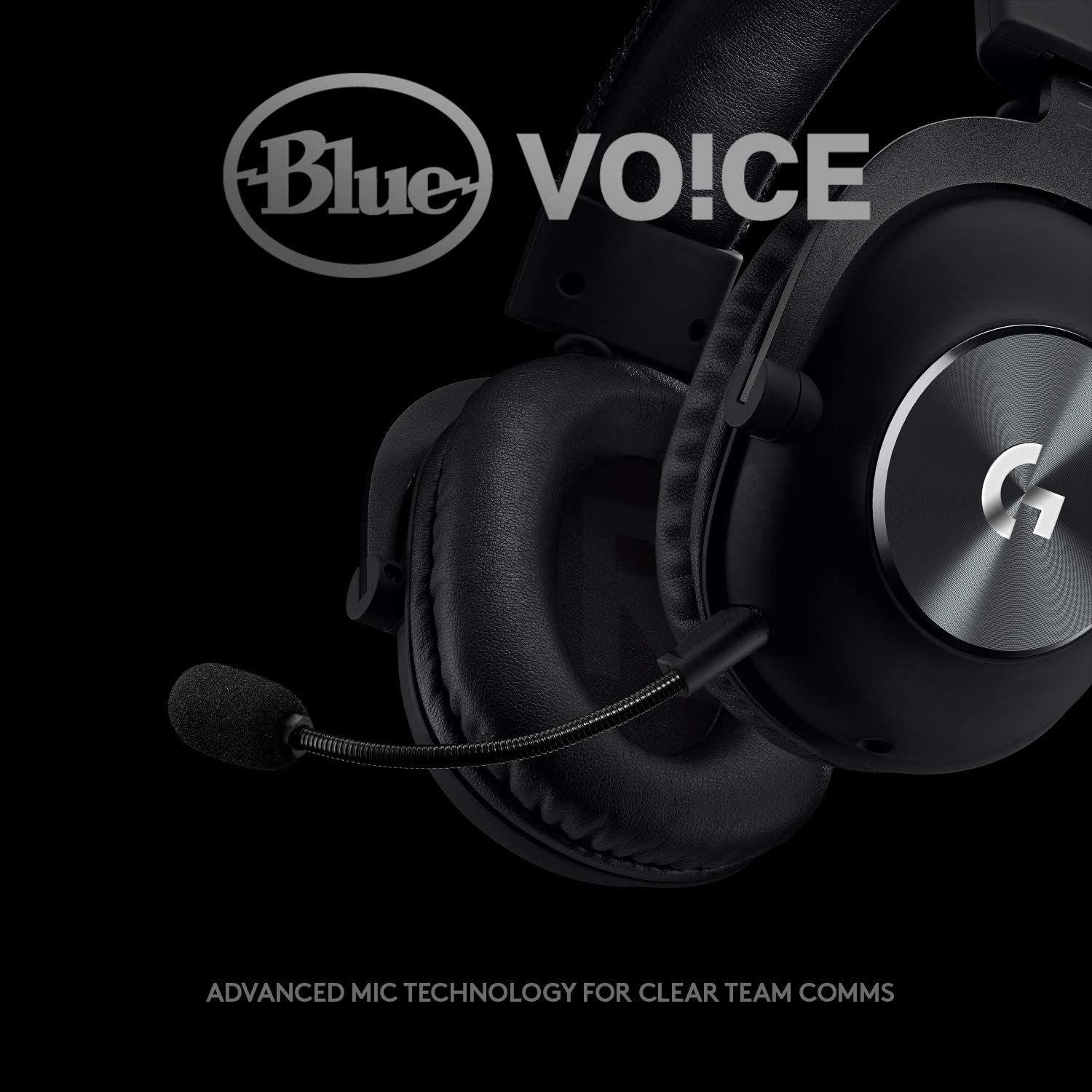 Audífonos Logitech G Pro X Con Cable USB 7.1 Blue Voice-3