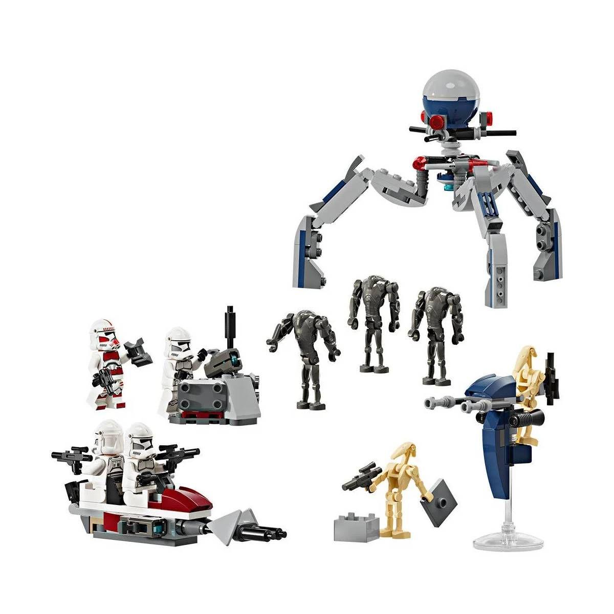 LEGO Star Wars: Soldado Clon y Droide de Combate 75372-1