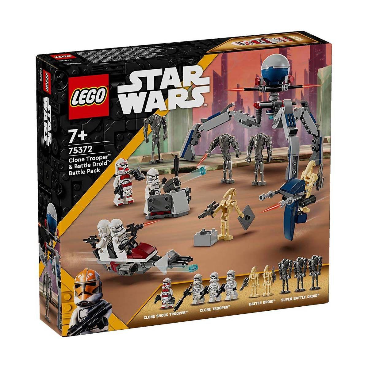 LEGO Star Wars: Soldado Clon y Droide de Combate 75372-2