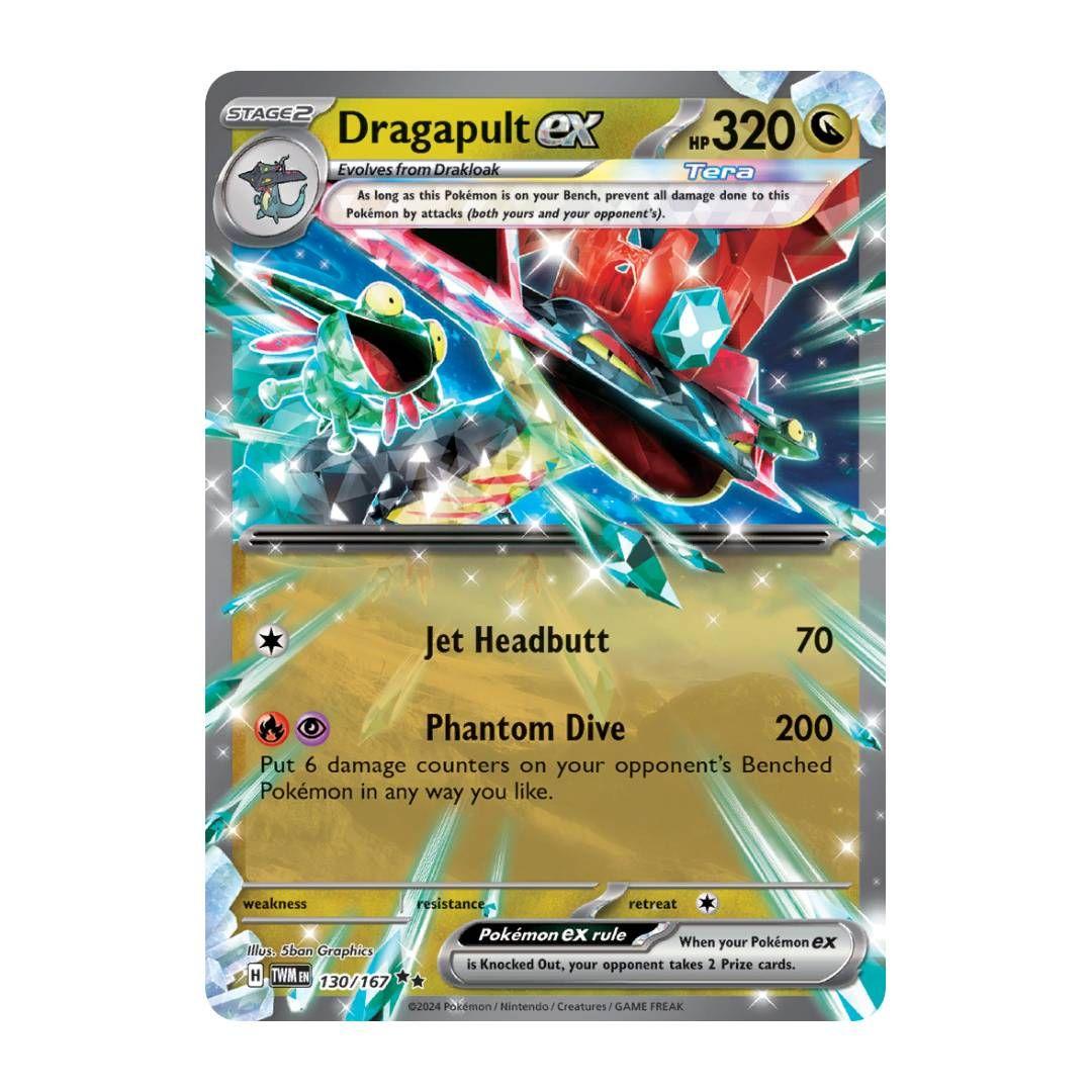 Pokemon: Hydreigon ex & Dragapult ex Premium Collection ING-3