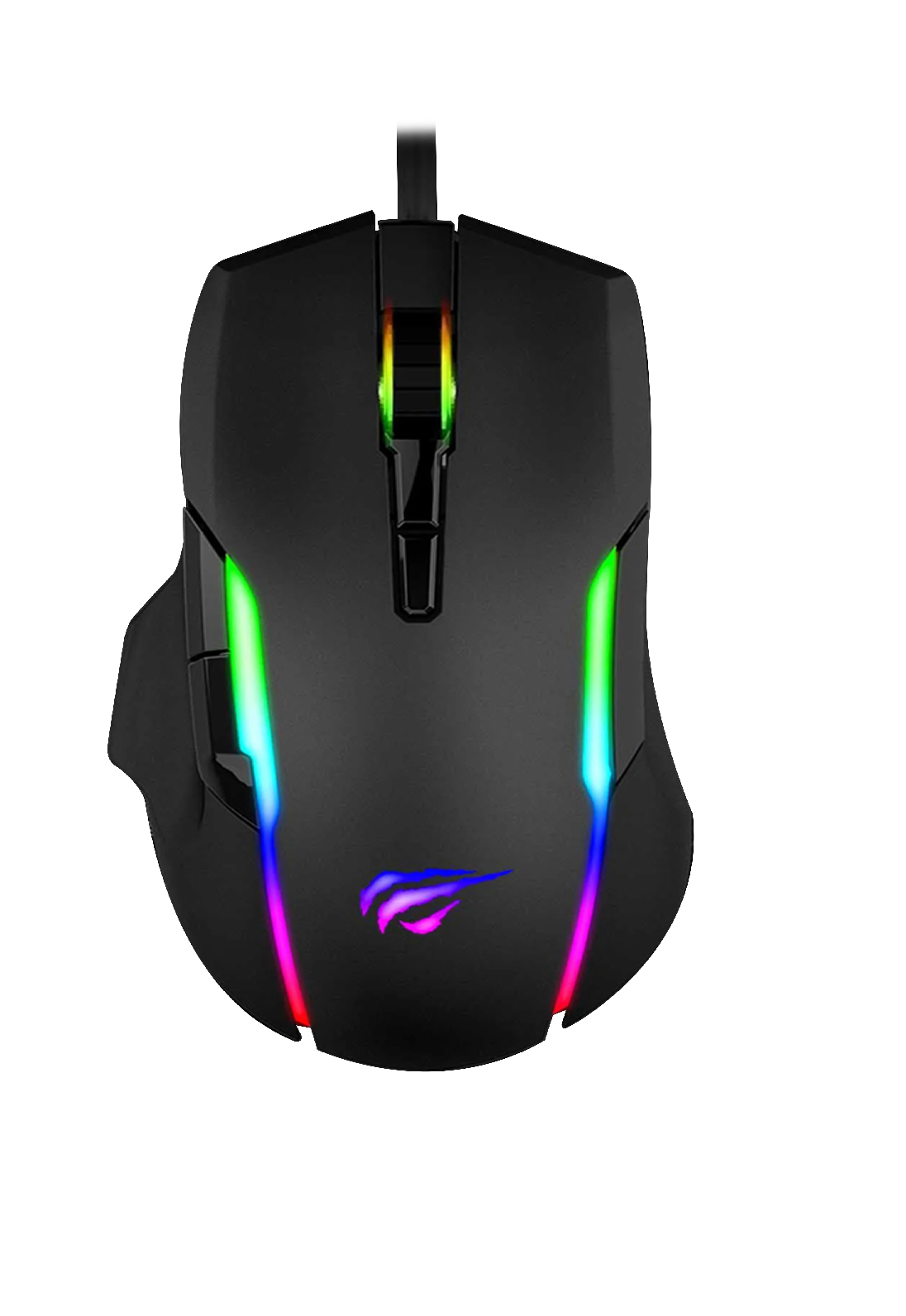 Mouse Gamenote MS1012A USB RGB 4800 DPI-0