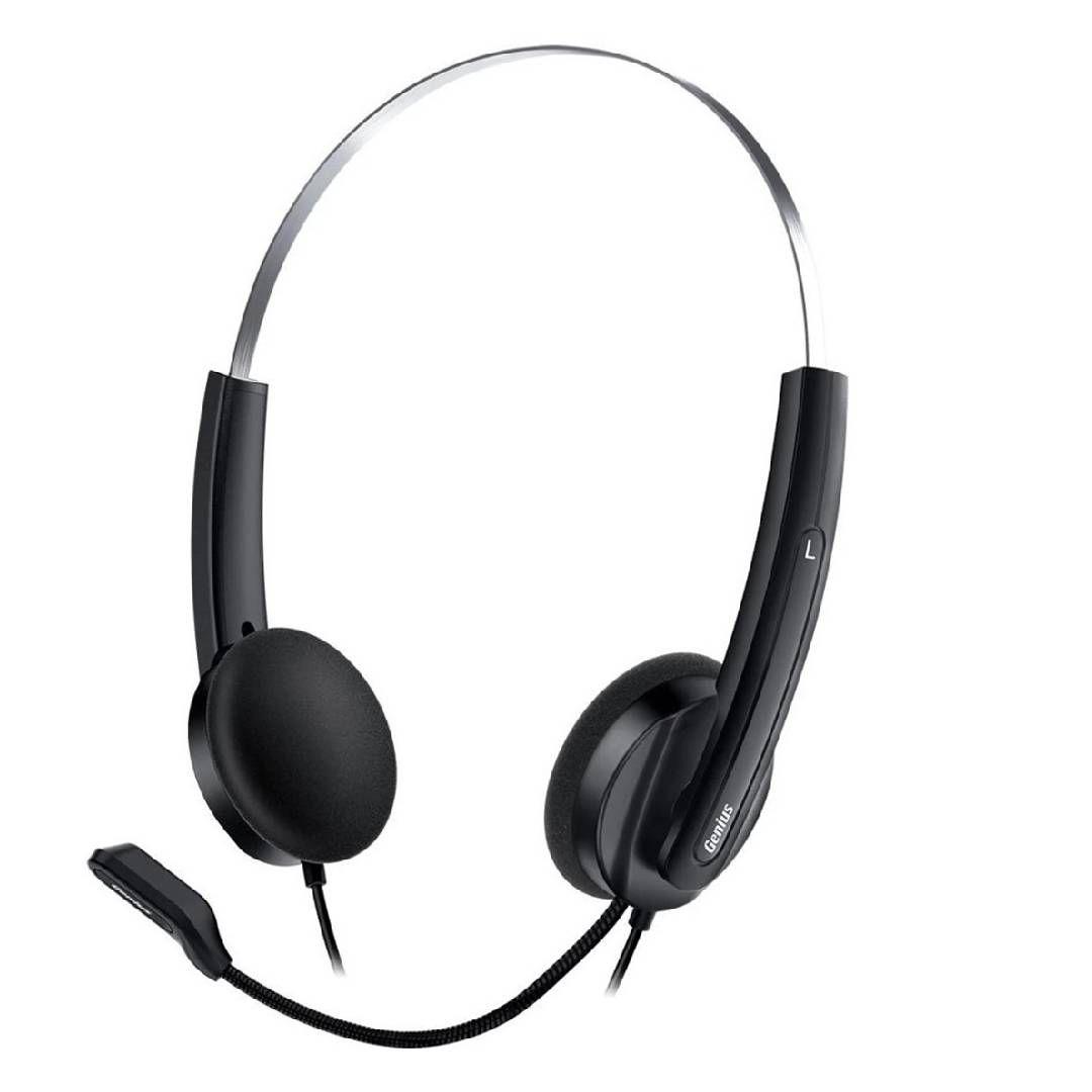 Audifonos USB con Microfono Genius HS-220U Negro-0