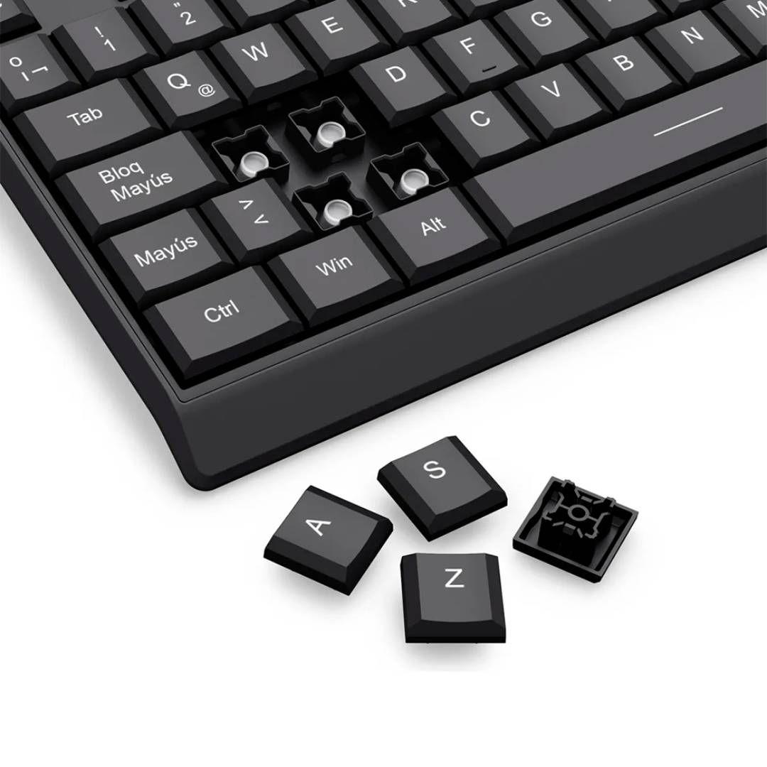 Teclado Redragon BK-8345 Alámbrico, Negro, Español-3