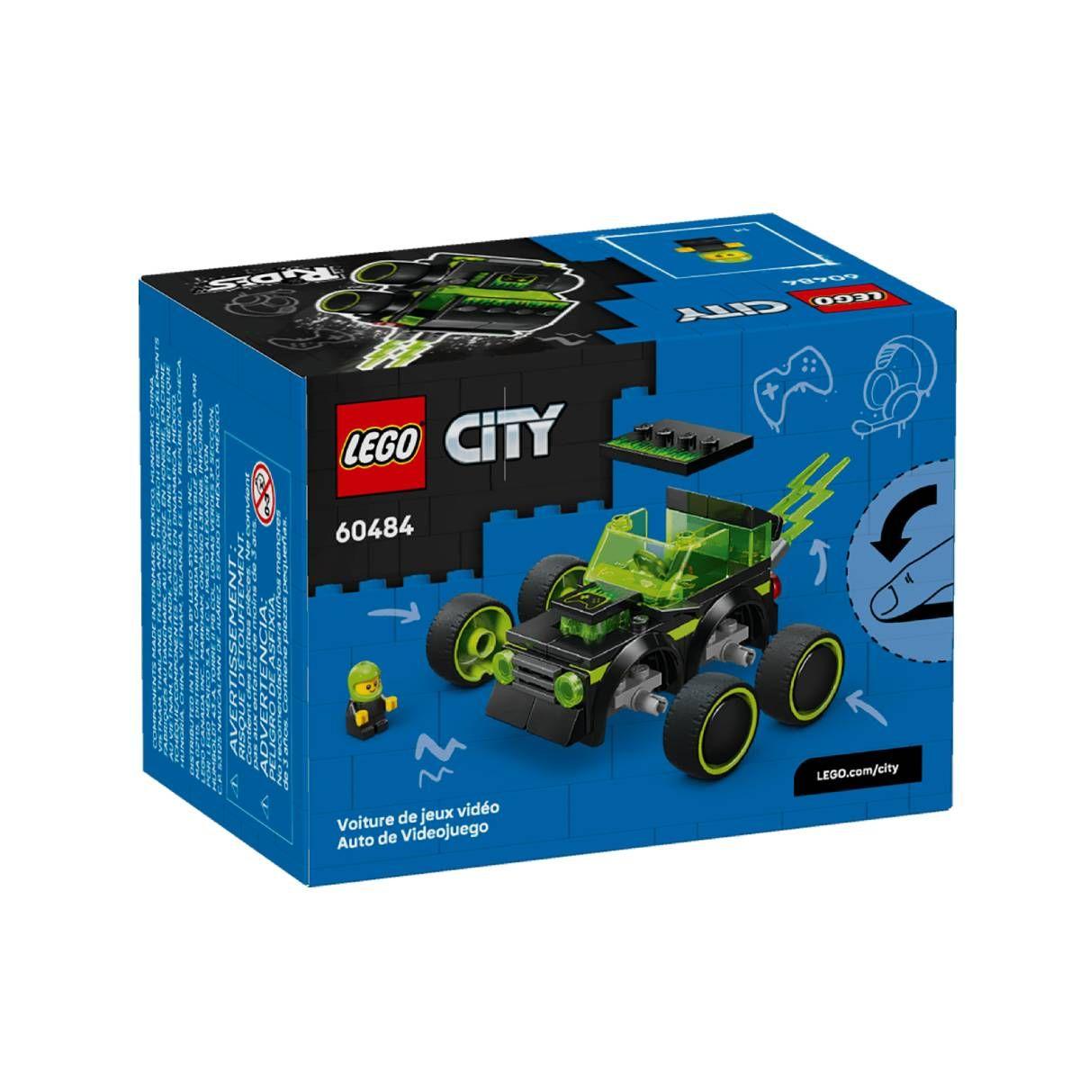 LEGO City: AUTO DE CARRERAS DE VIDEOJUEGO 60484-3