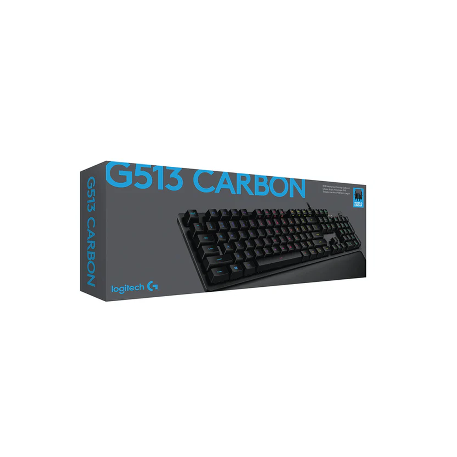 Teclado gamer Logitech G513 QWERTY GX Brown Tactile español-3