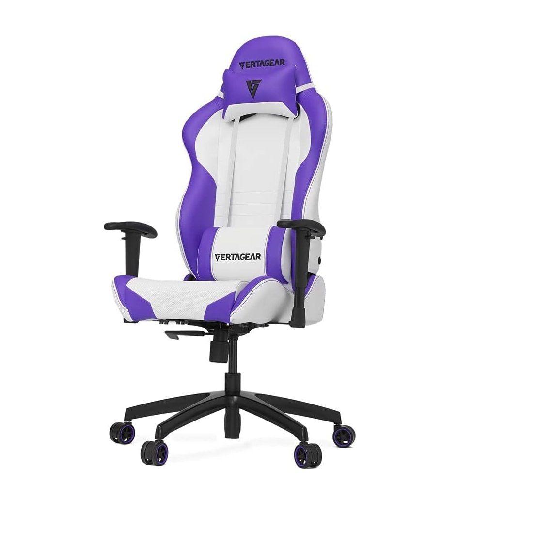 SILLA GAMER VERTAGEAR VG-SL2000_WP WHITE/PURPLE-0
