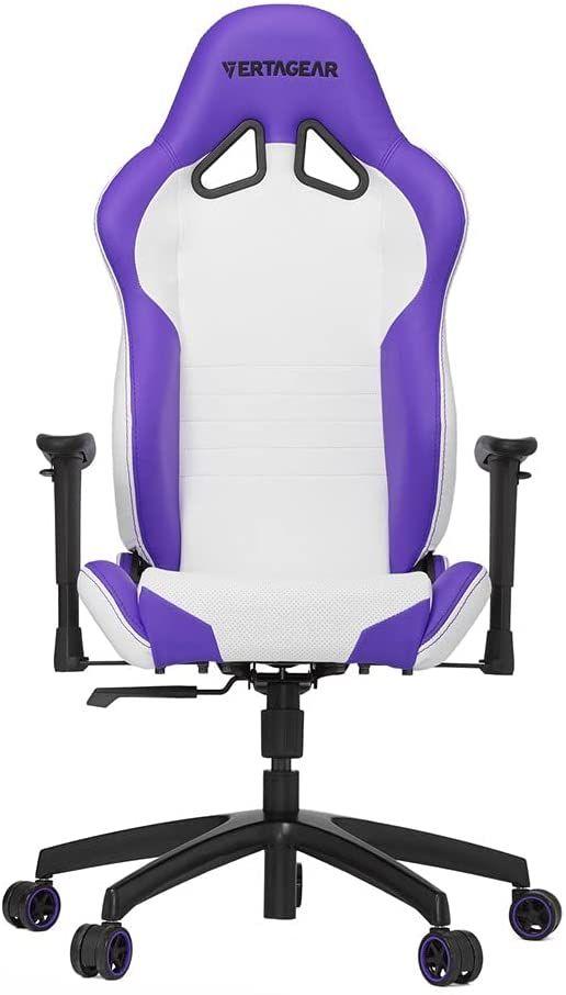 SILLA GAMER VERTAGEAR VG-SL2000_WP WHITE/PURPLE-1