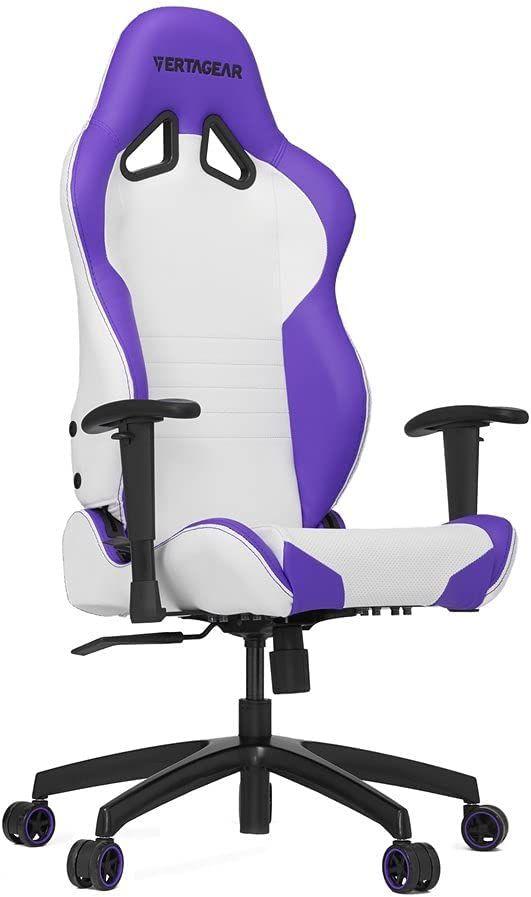 SILLA GAMER VERTAGEAR VG-SL2000_WP WHITE/PURPLE-5