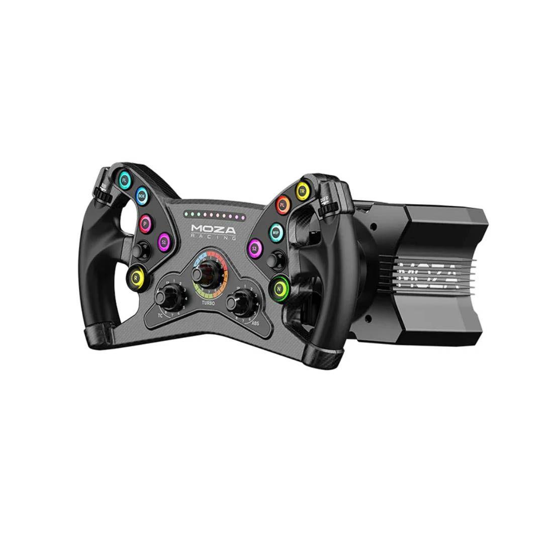 Pack Base + Volante MOZA Racing: R9 V3 + KS Formula para PC-1