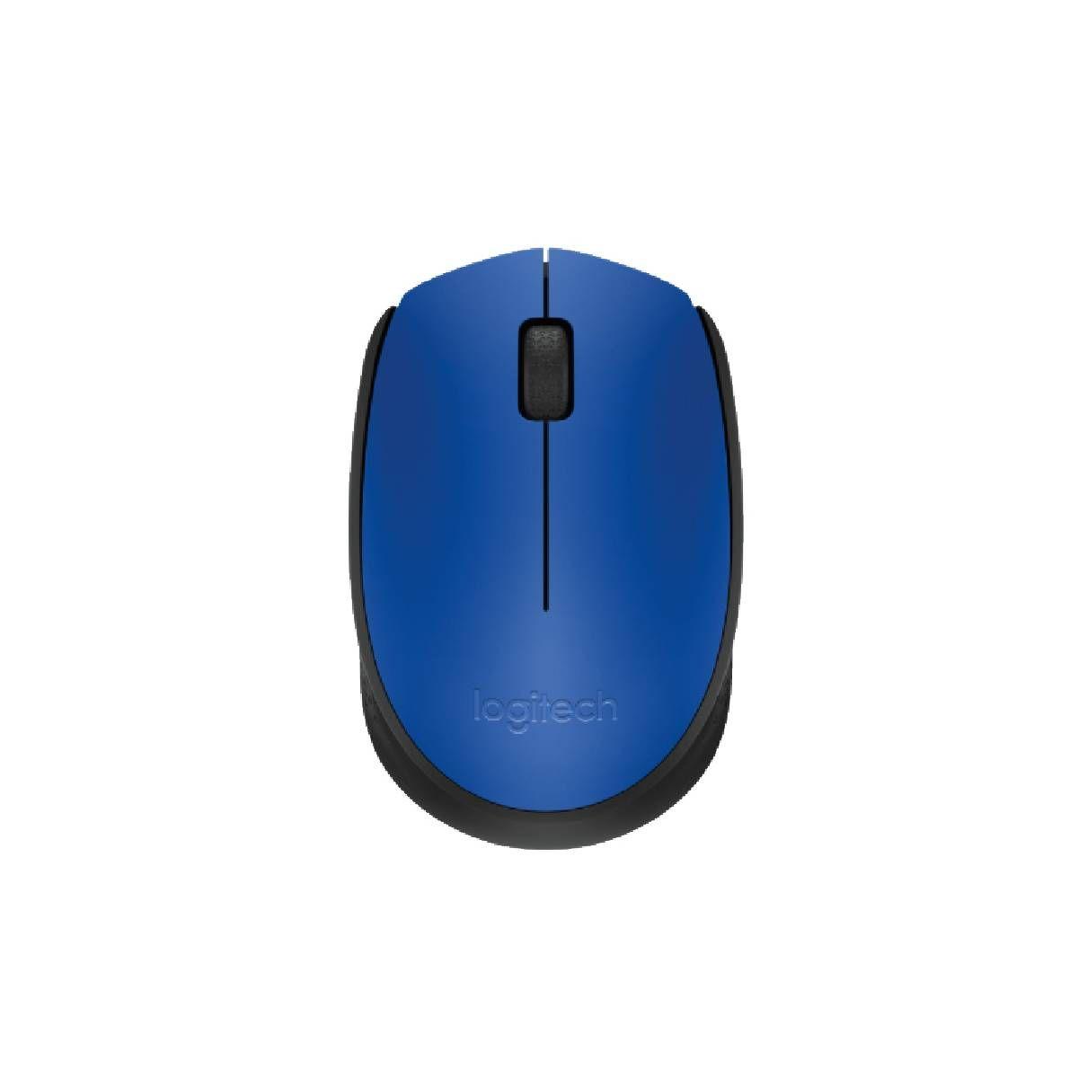 Mouse Logitech M170 Inalámbrico Azul 1000 DPI-0