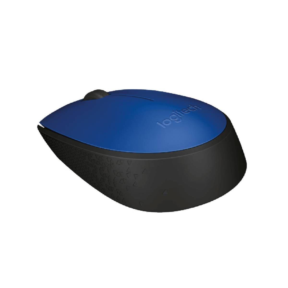 Mouse Logitech M170 Inalámbrico Azul 1000 DPI-1