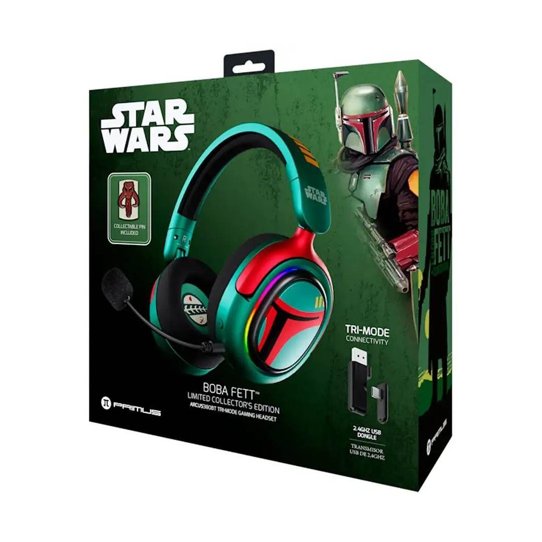 Audífonos Gamer Primus Arcus380BT - Boba Fett, Inalambricos-2
