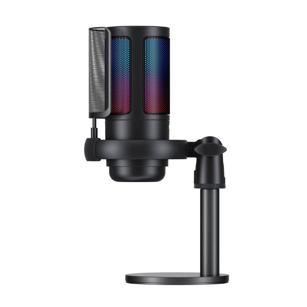 Microfono de Condensador Havit GK50B, USB, RGB-1