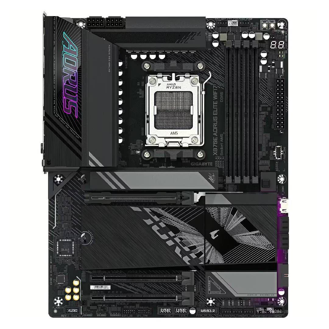 Placa Madre Gigabyte X870E AORUS Elite Wi-Fi7, AM5, DDR5-1