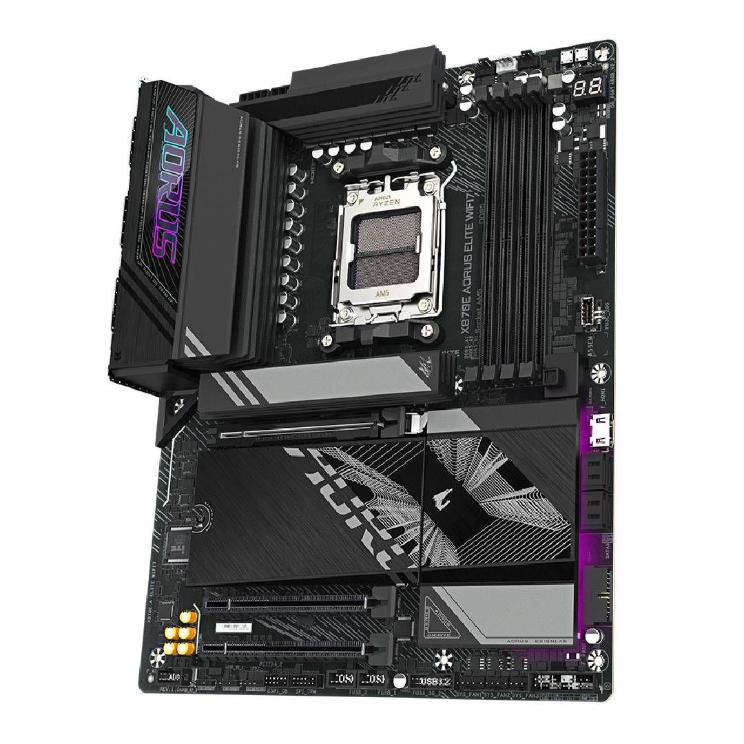 Placa Madre Gigabyte X870E AORUS Elite Wi-Fi7, AM5, DDR5-2