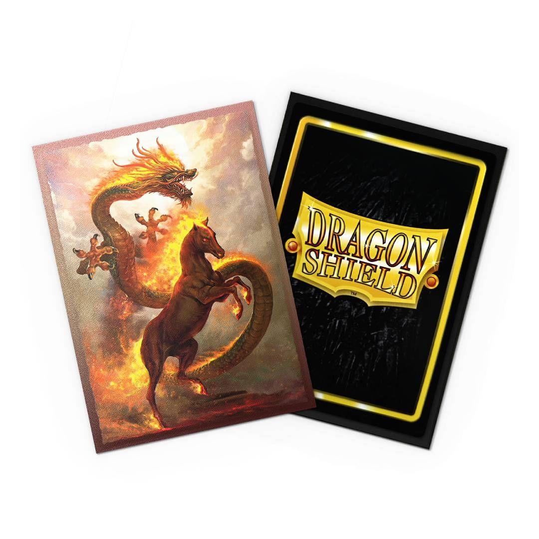 Protector Dragon Shield Std Dual Matte Art Fire Horse 2026-2