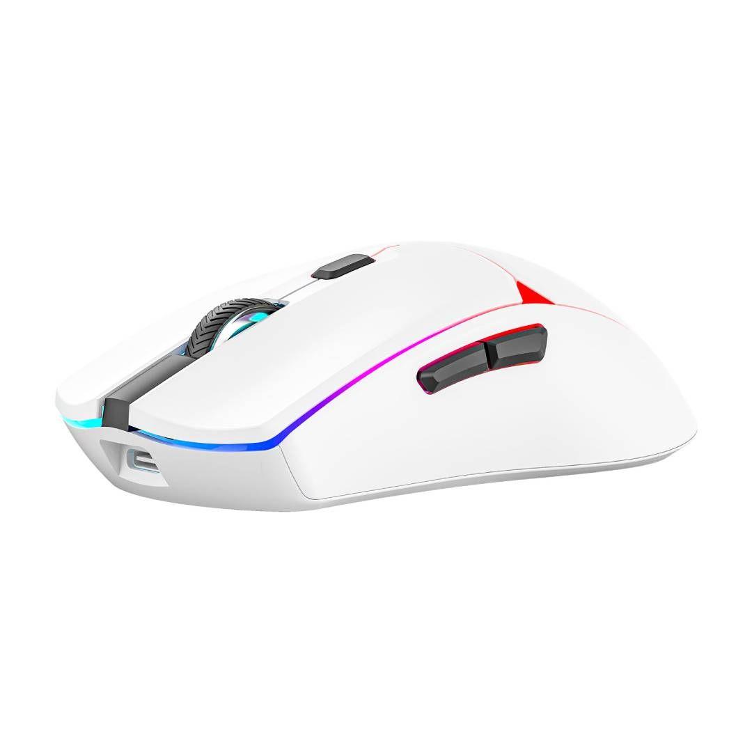 Mouse Inalámbrico Fantech WG7V2RD CRYPTO II 12.000 DPI White-3