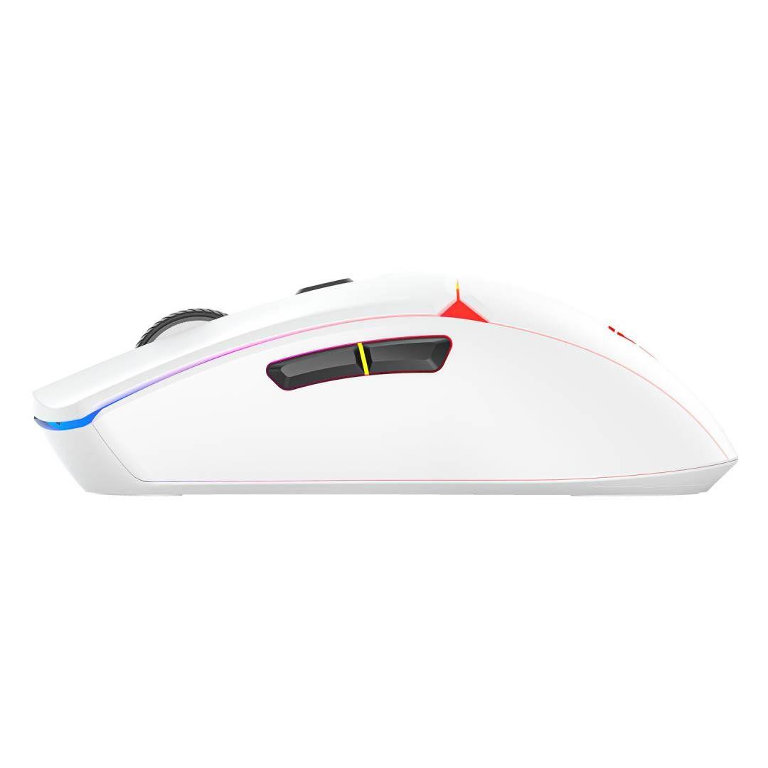 Mouse Inalámbrico Fantech WG7V2RD CRYPTO II 12.000 DPI White-4