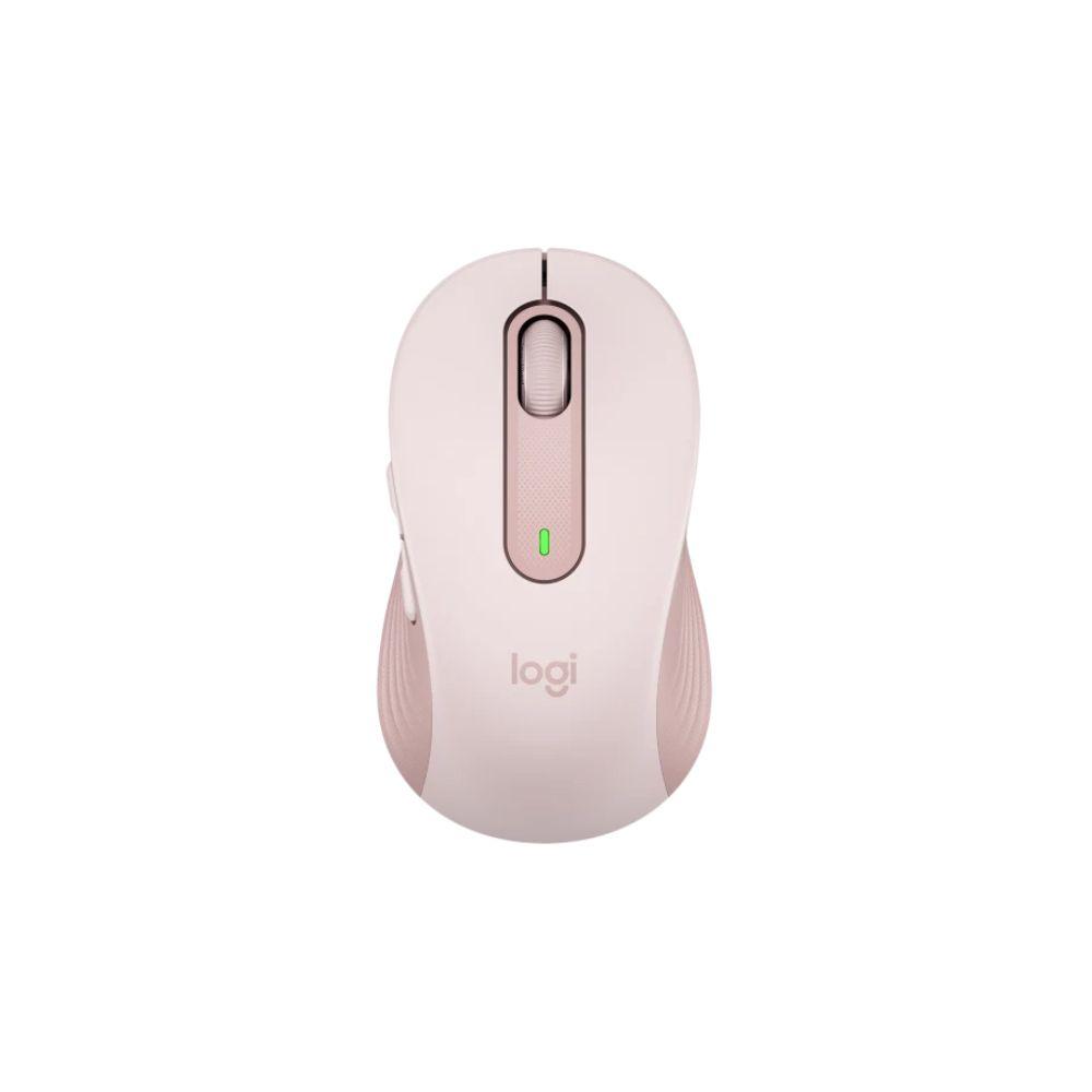 Mouse Logitech M650 Rosado Inalambrico 5 botones-0