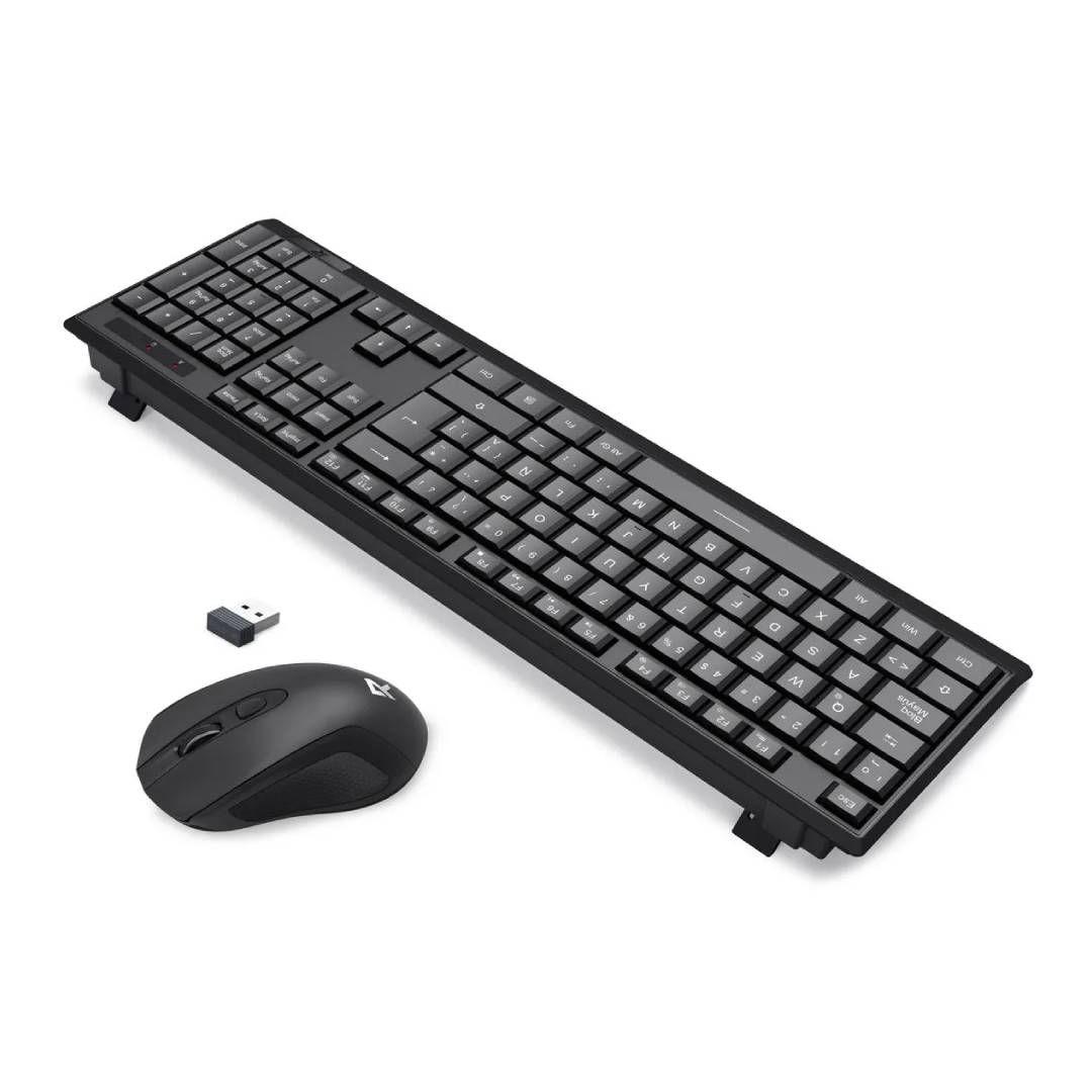 Kit de Teclado y Mouse Redragon BK-8343 Español, Negro-2