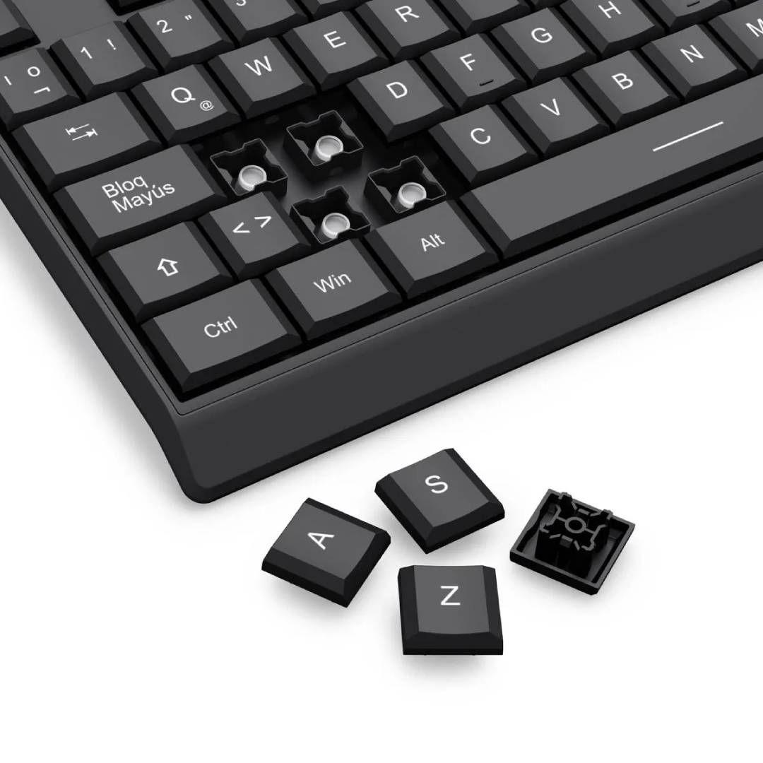 Kit de Teclado y Mouse Redragon BK-8343 Español, Negro-3
