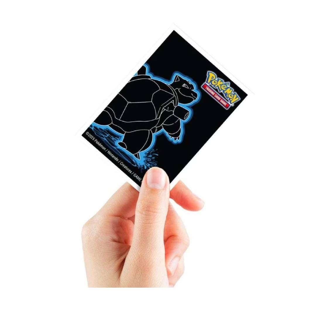 Protectores Ultra PRO Pokémon Apex, Neón Kanto Blastoise-2