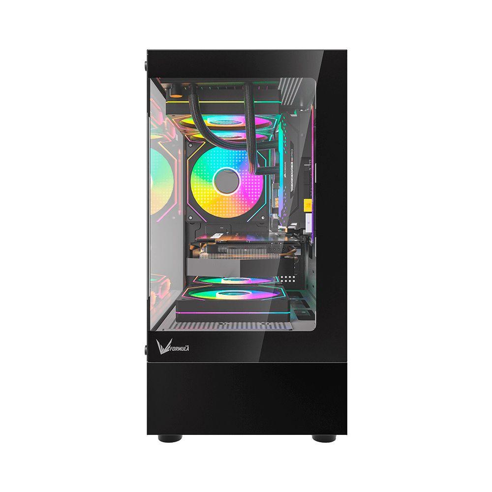 Gabinete Formula Crystal Z1CM PLUS Black AR-2