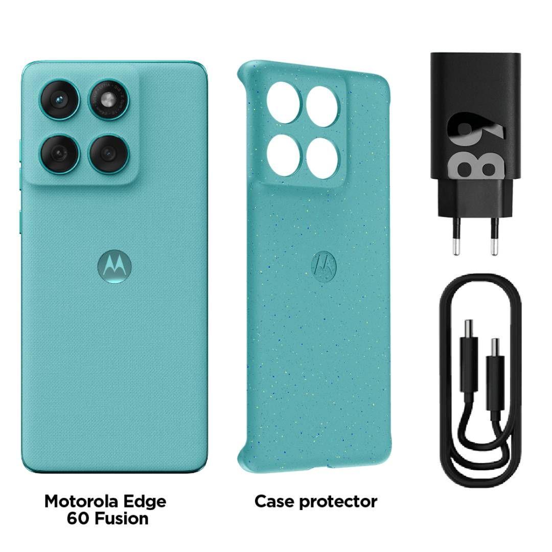 Celular Motorola Moto Edge 60 Fusion Celeste 8+256GB-6