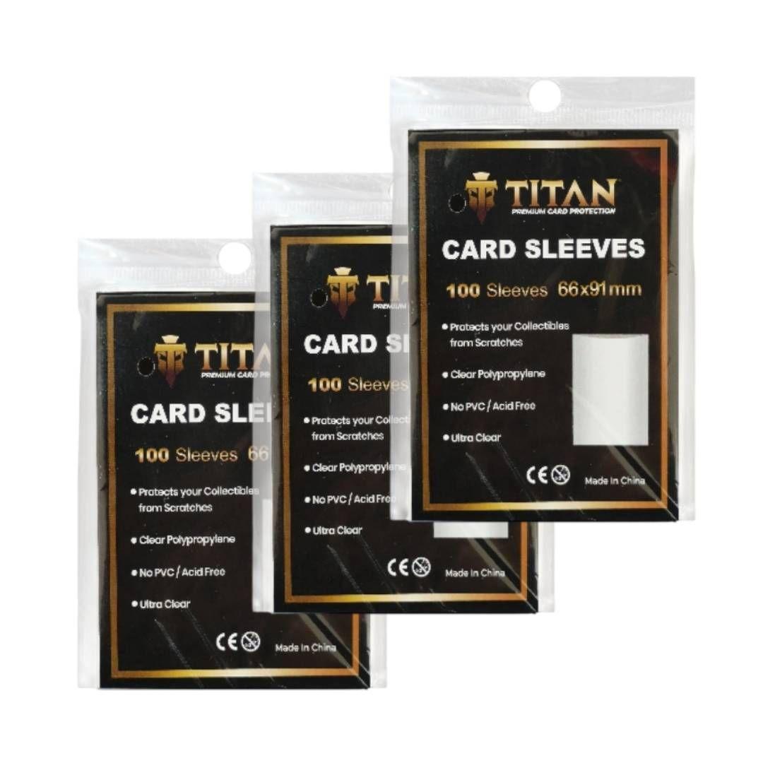 X3 Protector Standard Titan Pro 66x91mm - Transparente 100u-0