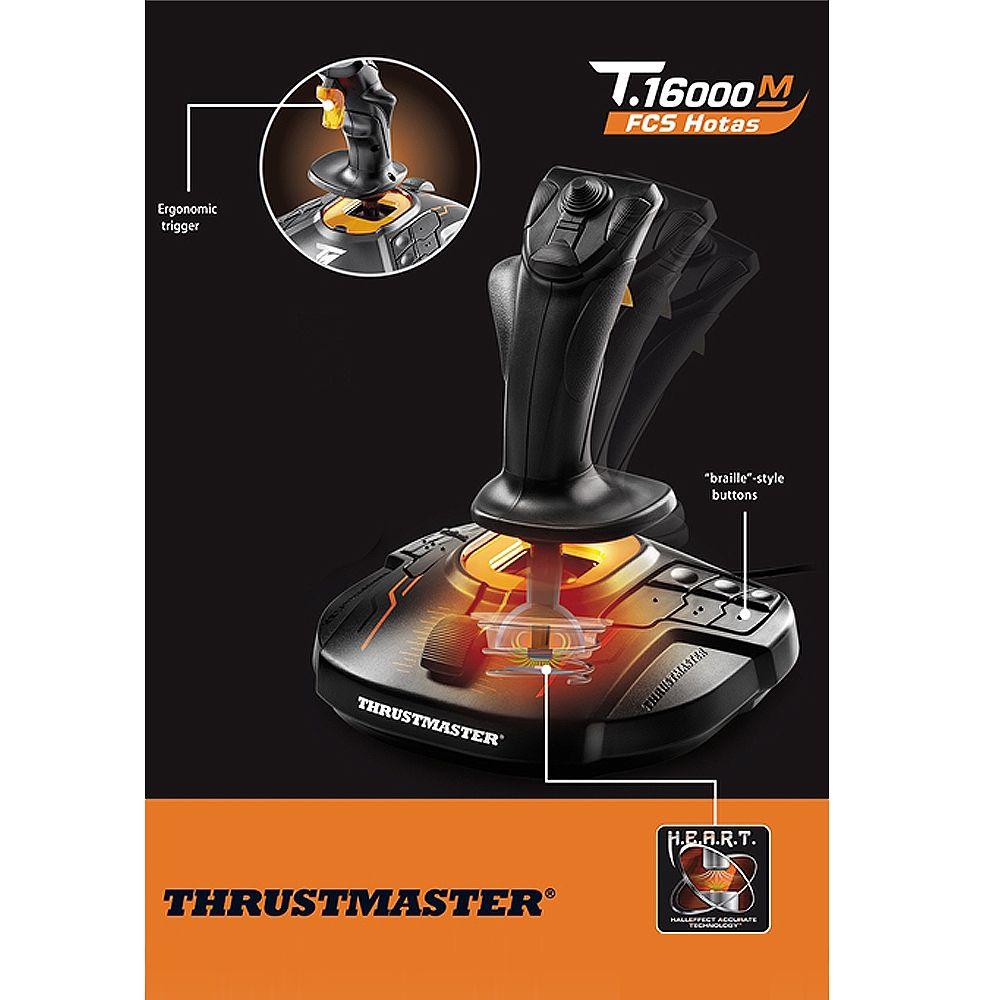Simulador de Vuelo Thrustmaster T16000M FCS-4