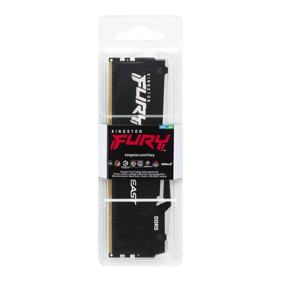 Memoria RAM Kingston Fury Beast RGB 8GB 5600MTs DDR5 CL36-3