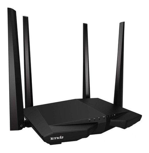 Router, Repetidor Tenda Ac6 Negro 110v/220v-0