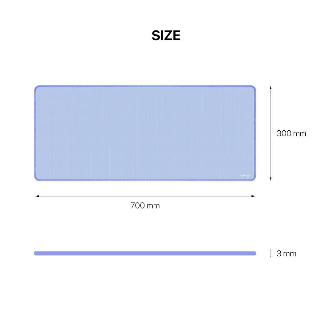 Mousepad Fantech MP70 BASIC XL Purple-5