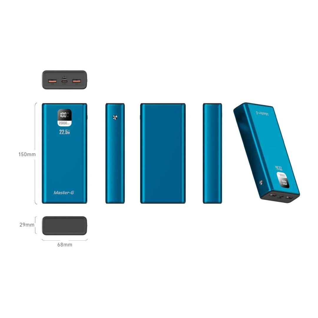 Power Bank Master-G UCP20LPD - 20.000 mAh-2