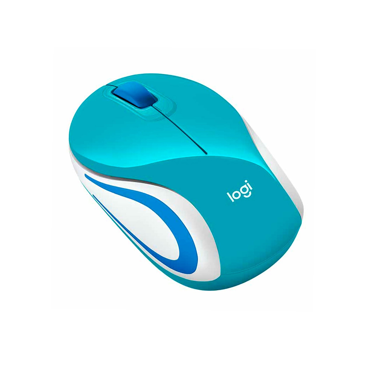 Mouse Logitech Mini M187 Refresh Celeste 1000dpi-1