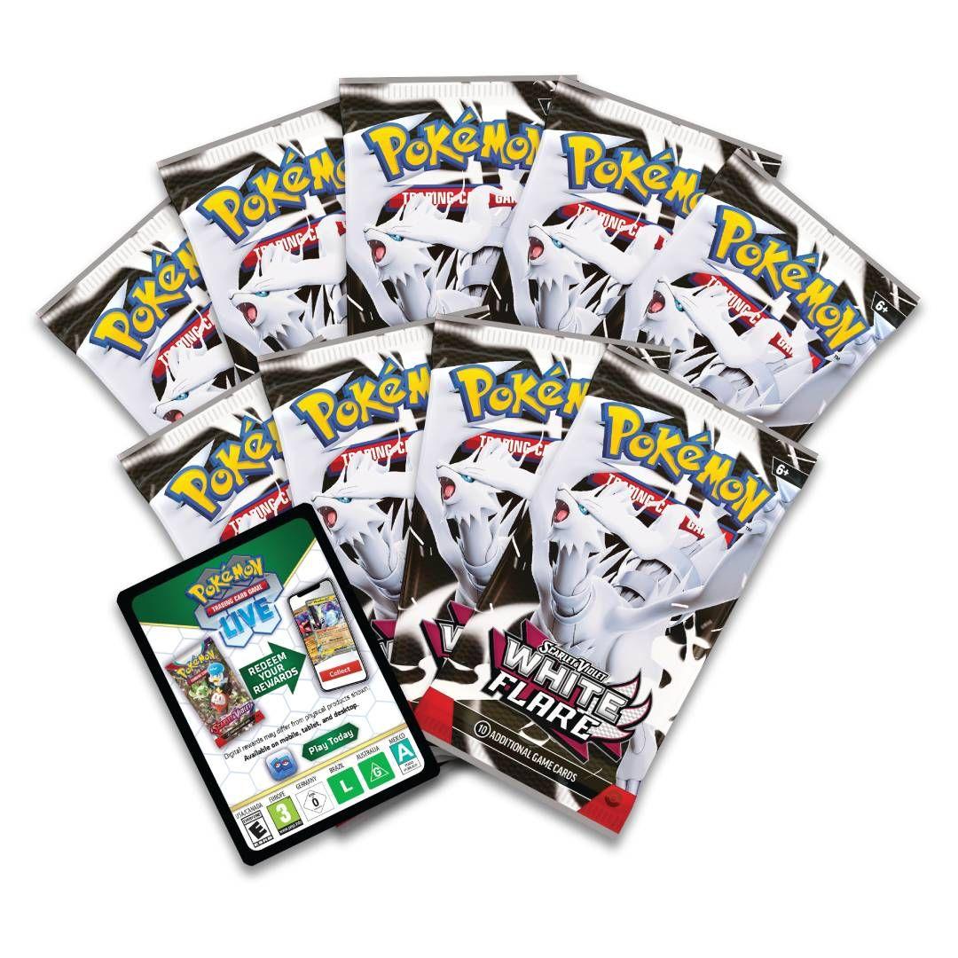 Pokemon TCG S&V: White Flare - Elite Trainer Box Ingles-2