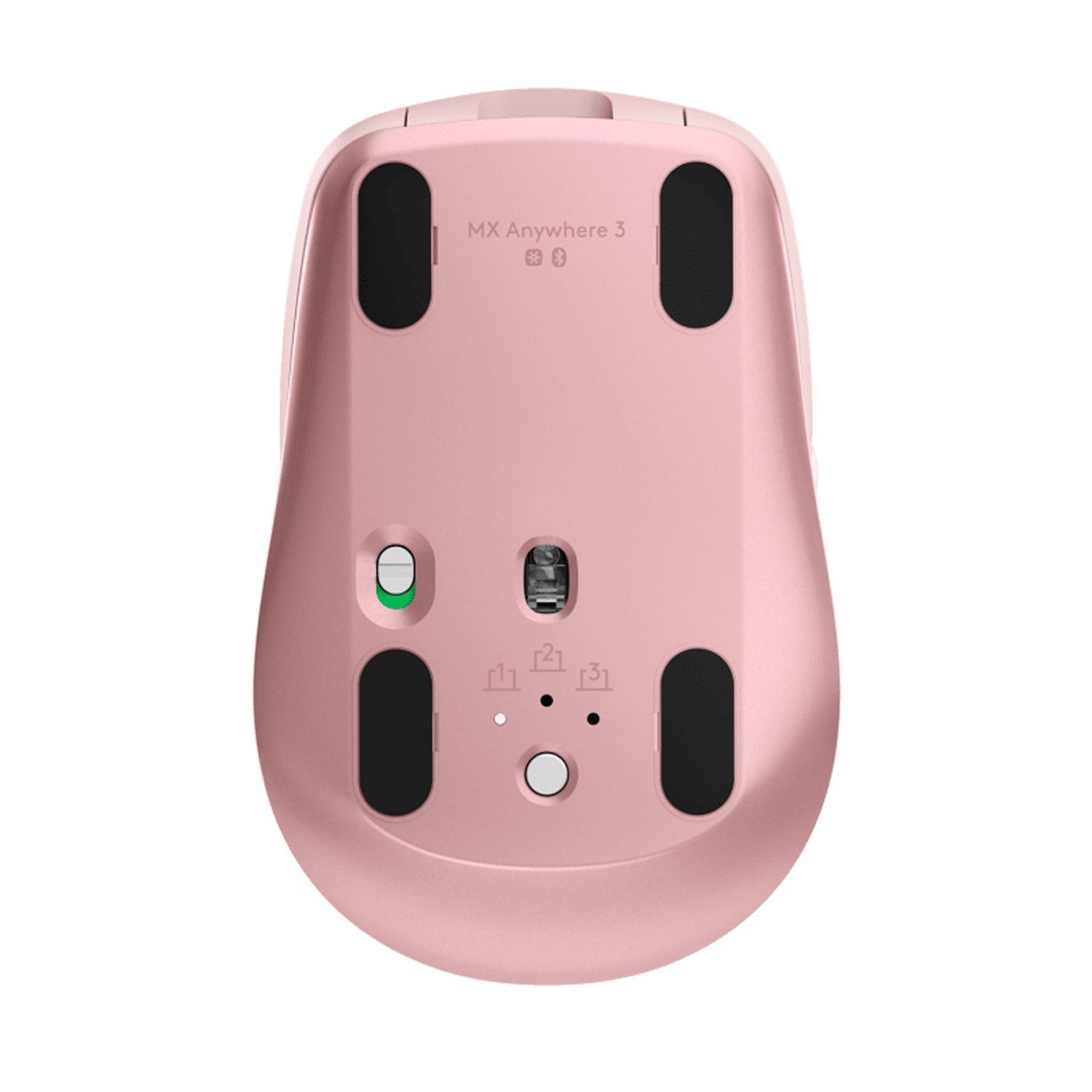 Mouse Logitech MX Anywhere 3 Inalámbrico 4000DPI Rosa-3