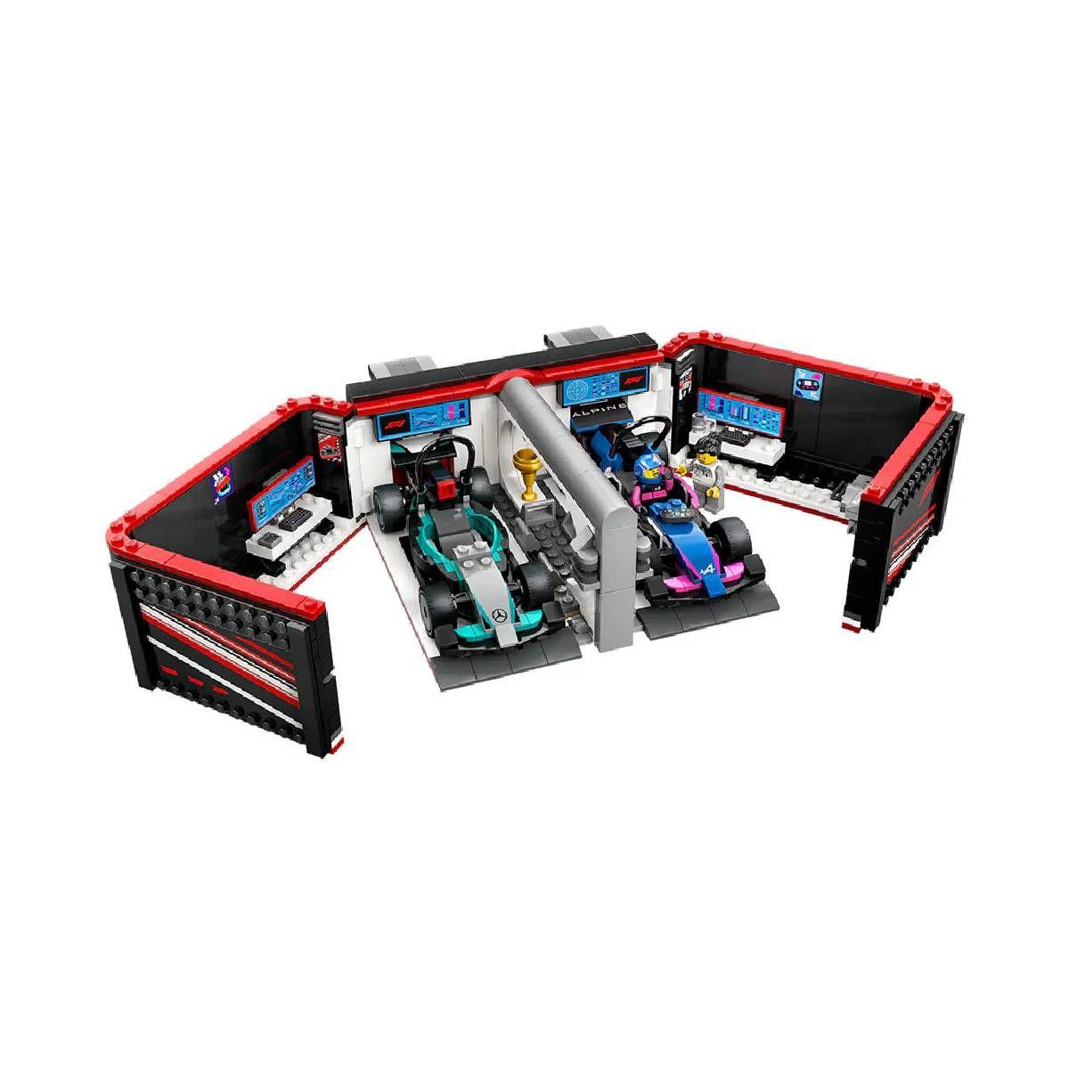 LEGO CITY: TALLER DE F1 MERCEDES-AMG Y ALPINE 60444-2