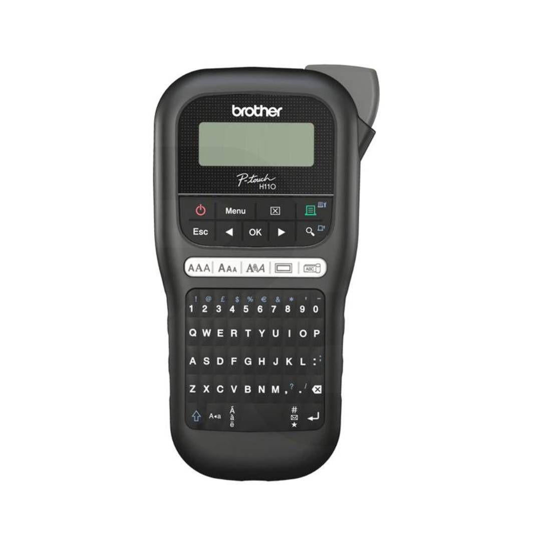 Rotuladora Portatil Brother PT-H110, Negro-0